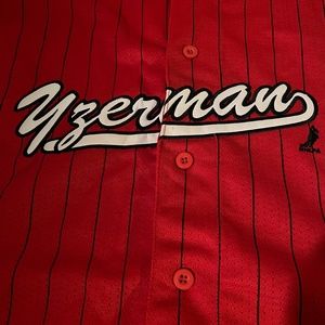 Steve Yzerman Red Wings Jersey